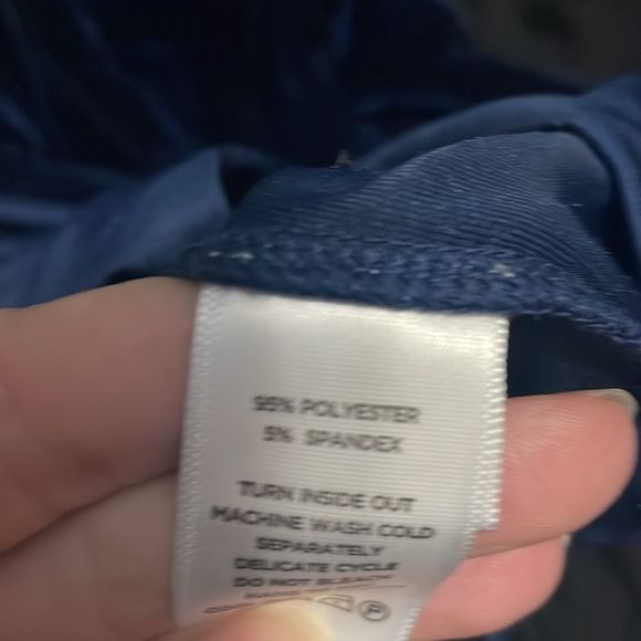 Lilla P Velvet top    LTOP424 - Picture 4 of 4